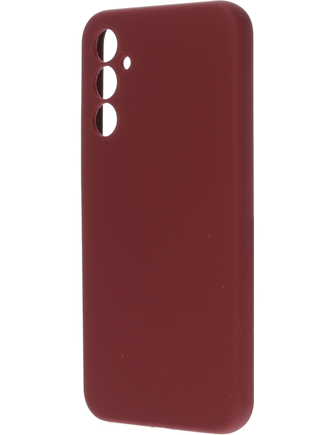 Mobiparts Silicone Cover Samsung Galaxy A34 5G (2023) Plum Red