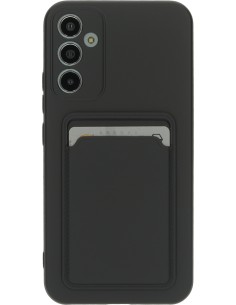 Mobiparts Classic TPU Case with Cardholder Samsung Galaxy A34 4G 5G Matt Black 2