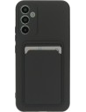 Mobiparts Classic TPU Case with Cardholder Samsung Galaxy A34 4G 5G Matt Black