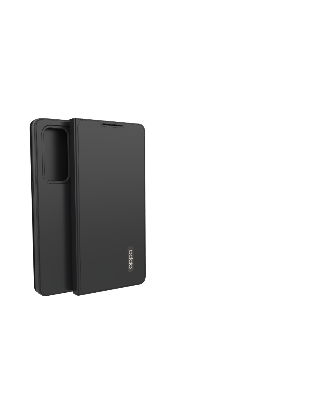 OPPO Find X3 Neo Wallet Case Black