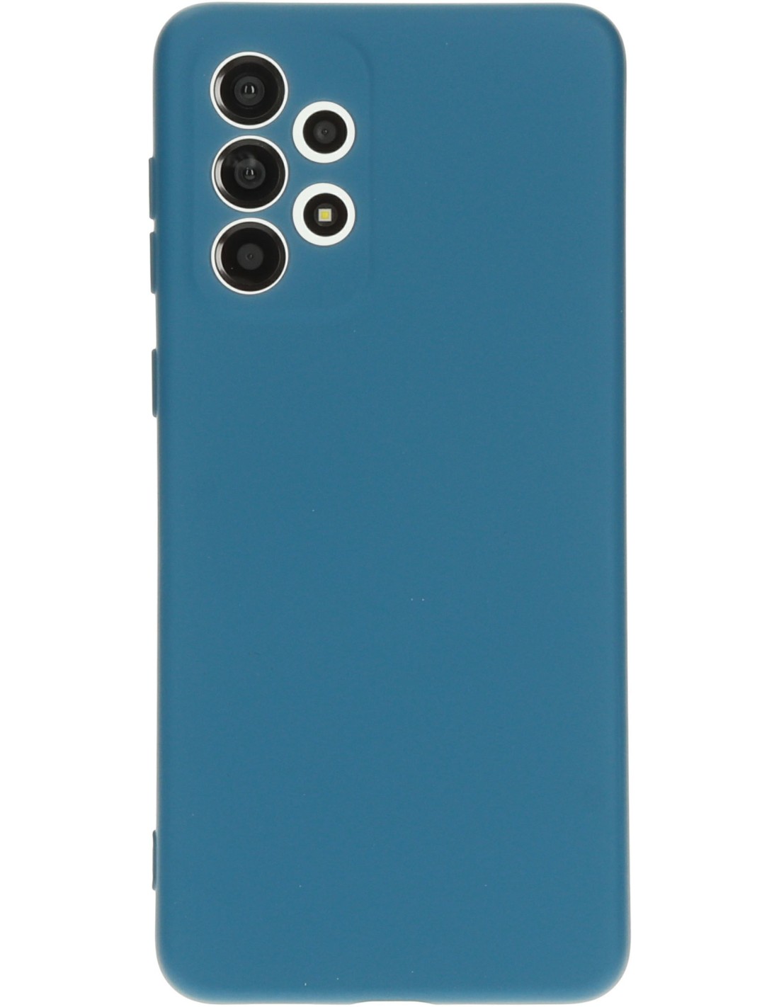 Mobiparts Silicone Cover Samsung Galaxy A33 5G (2022) Blueberry Blue