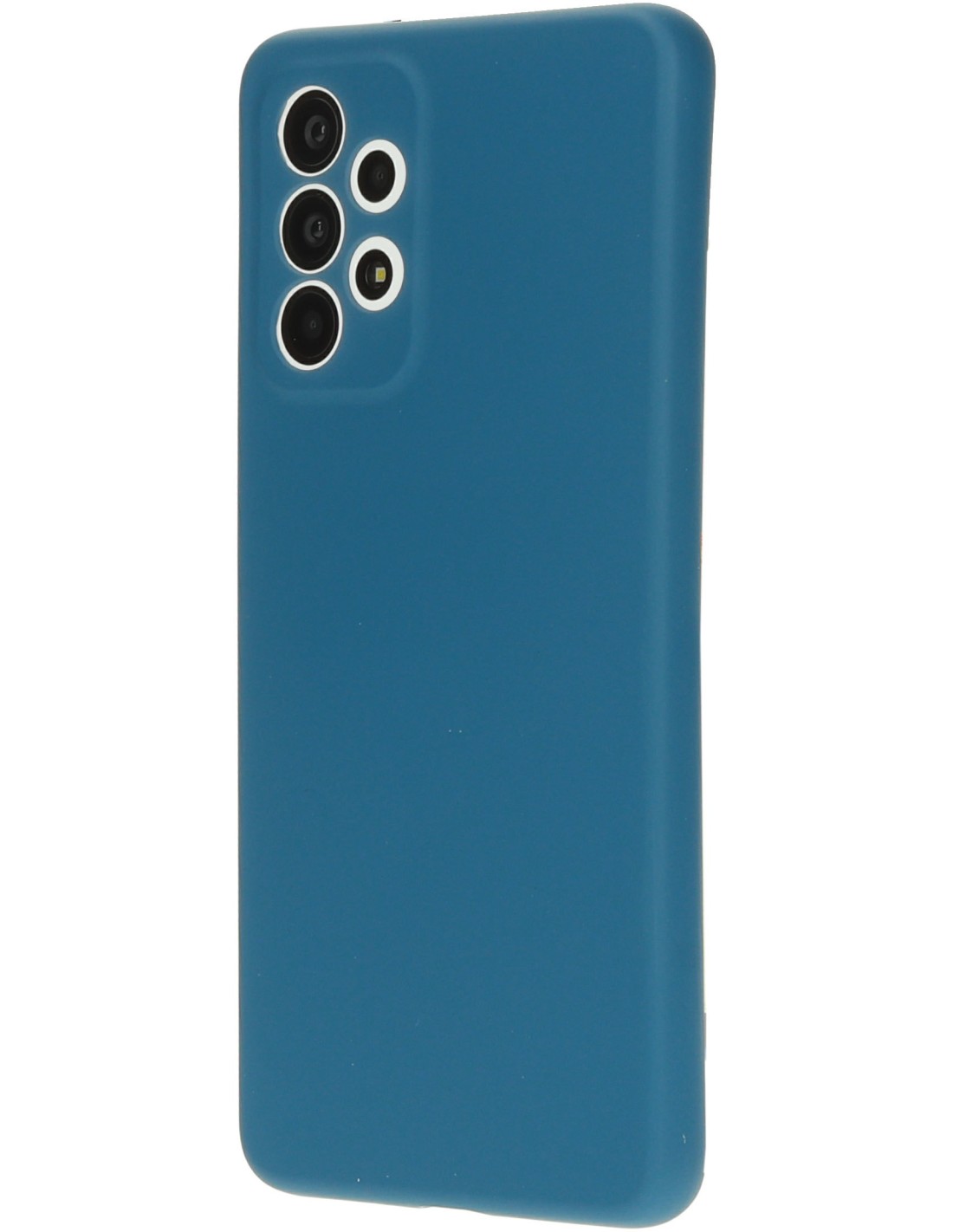 Mobiparts Silicone Cover Samsung Galaxy A33 5G (2022) Blueberry Blue