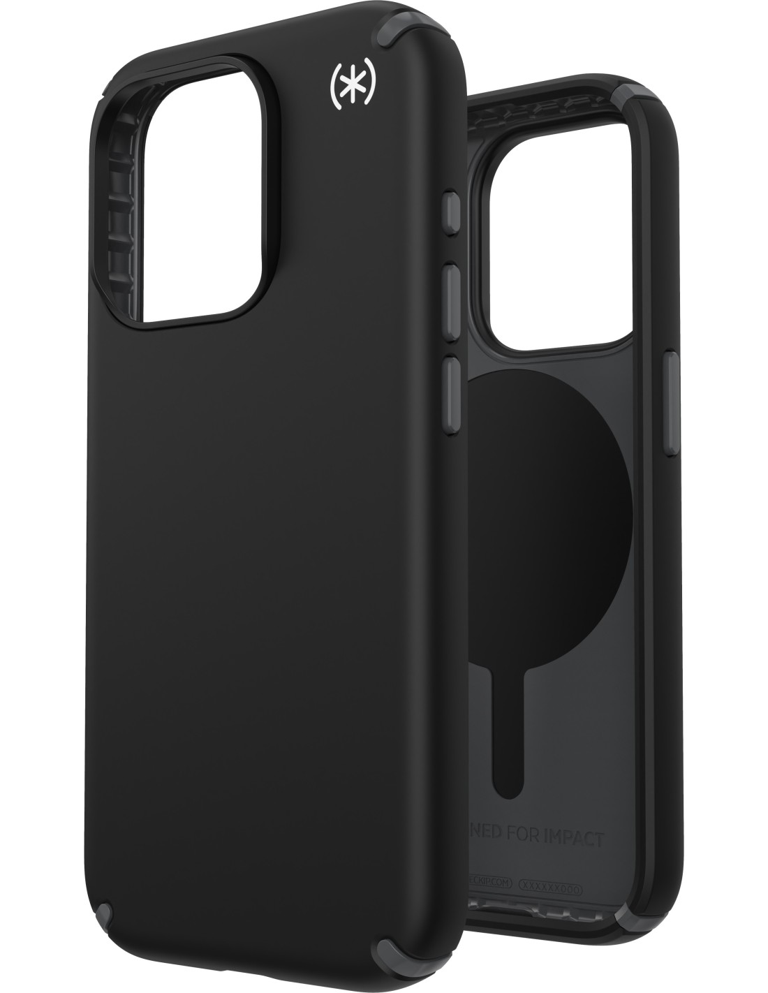Speck Presidio2 Pro + MS Apple iPhone 15 Pro Black -  with Microban