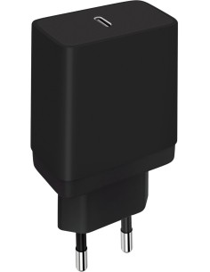 Mobiparts Wall Charger USB-C 20w Black (with PD)
