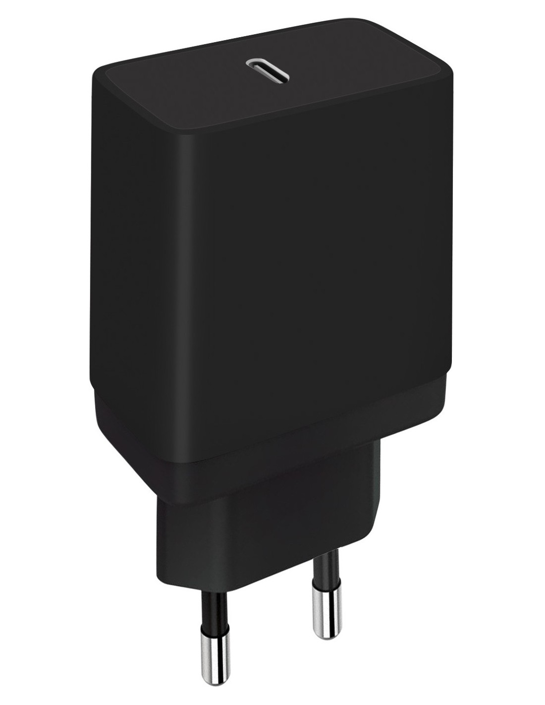 Mobiparts Wall Charger USB-C 20w Black (with PD)