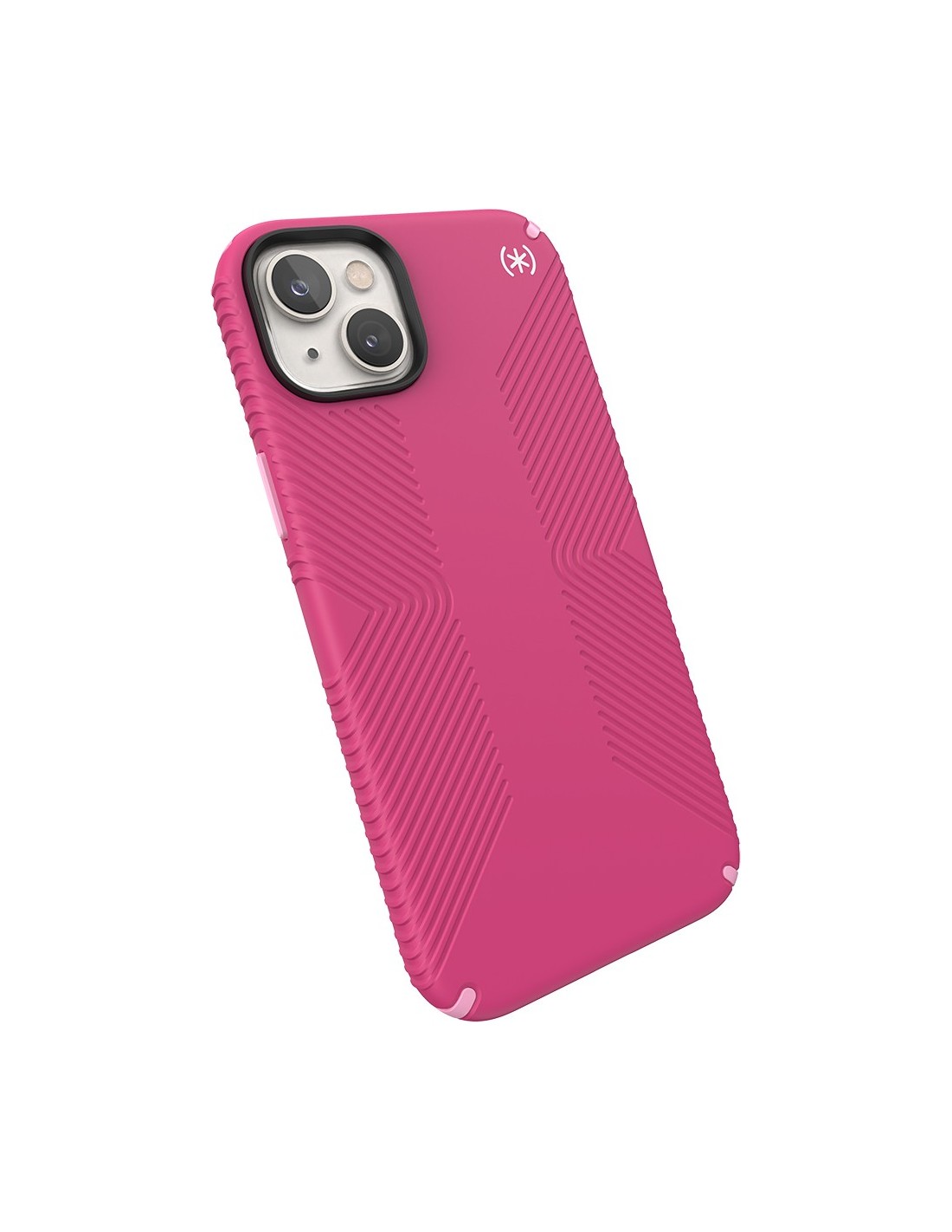 Speck Presidio2 Grip + MS Apple iPhone 14 Plus 15 Plus Digital Pink -  with Microban