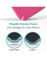 Speck Presidio2 Grip + MS Apple iPhone 14 Plus 15 Plus Digital Pink -  with Microban