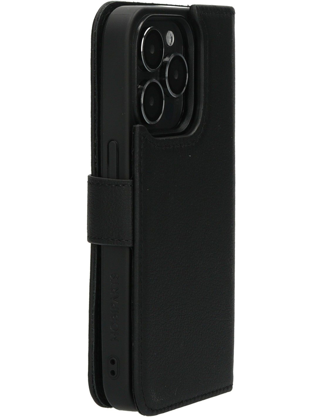 Mobiparts Leather 2 in 1 Wallet Case Apple iPhone 15 Pro Black