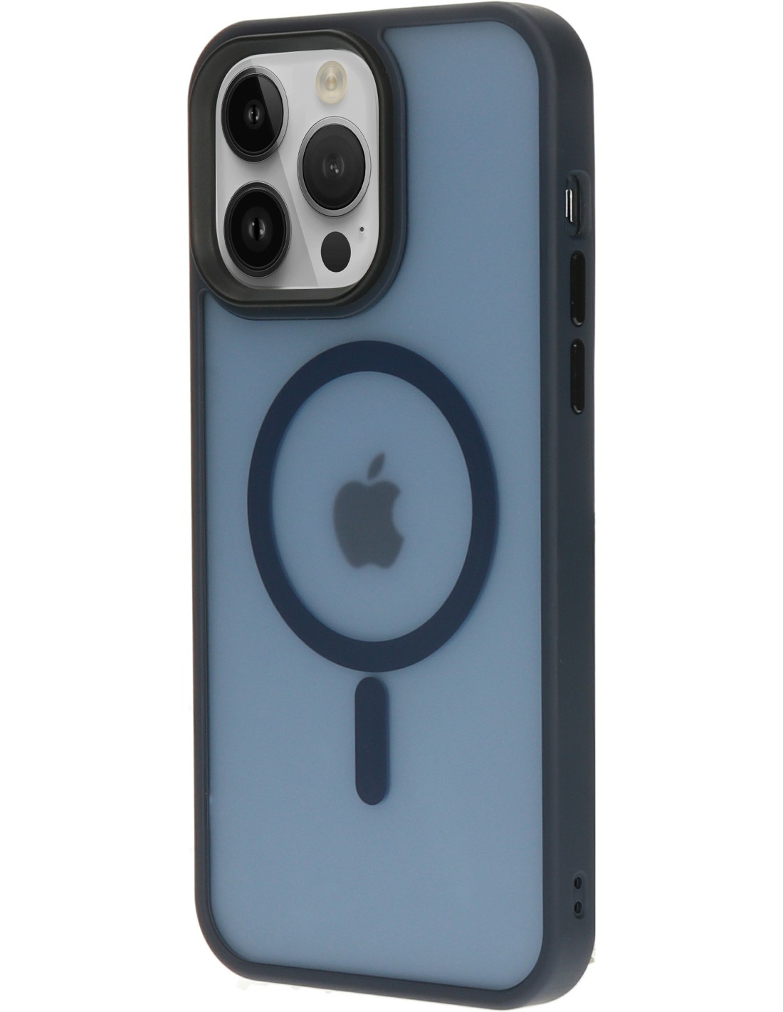 Mobiparts Hardcover Apple iPhone 14 Pro Max Satin Blue (Magsafe Compatible)