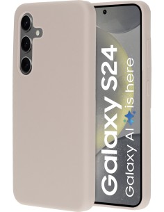 Mobiparts Silicone Cover Samsung Galaxy S24 Soft Salmon