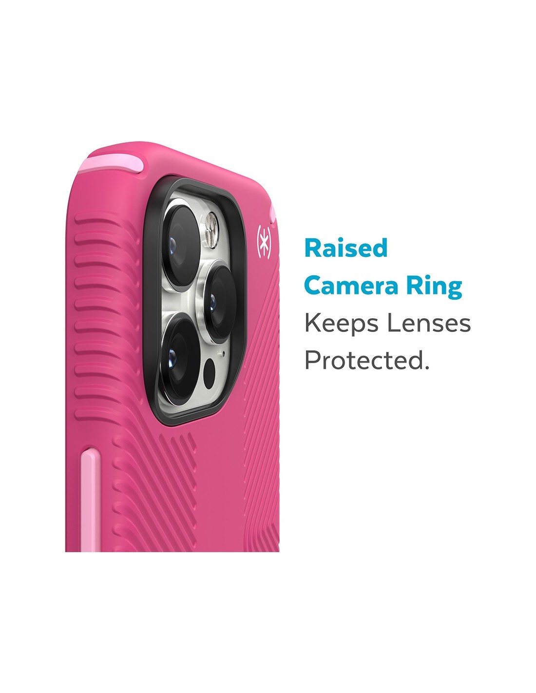 Speck Presidio2 Grip Apple iPhone 14 Pro Max Digital Pink-  with Microban
