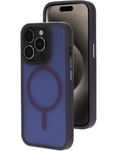 Mobiparts Hardcover Apple iPhone 15 Pro Satin Purple (Magsafe Compatible)