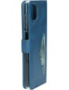 Mobiparts Classic Wallet Case Samsung Galaxy A12 (2021) Steel Blue