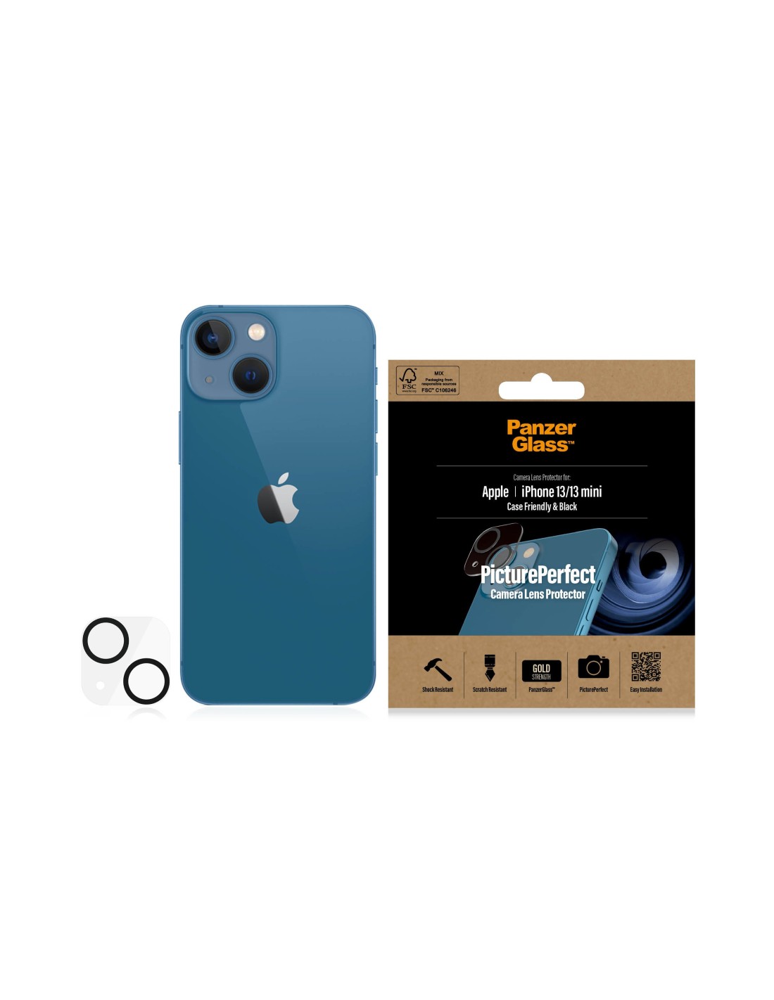 PanzerGlass Picture Perfect Camera Lens Protector iPhone 13 13 Mini