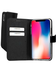 Mobiparts Premium Wallet TPU Case Apple iPhone X XS Black