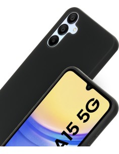 Mobiparts Silicone Cover Samsung Galaxy A15 Black 2