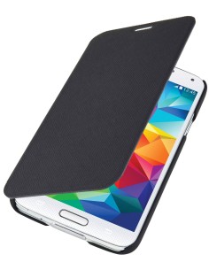 Mobiparts Slim Folio Case Samsung Galaxy S5 Mini Black