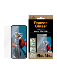 PanzerGlass Samsung Galaxy S25 - Ultra-Wide Fit Refresh with EasyAligner 2
