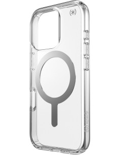 Speck Presidio Perfect Clear + MS Apple iPhone 16 Pro Clear - with Microban 2