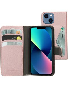 Mobiparts Classic Wallet Case Apple iPhone 13 Mini Pink