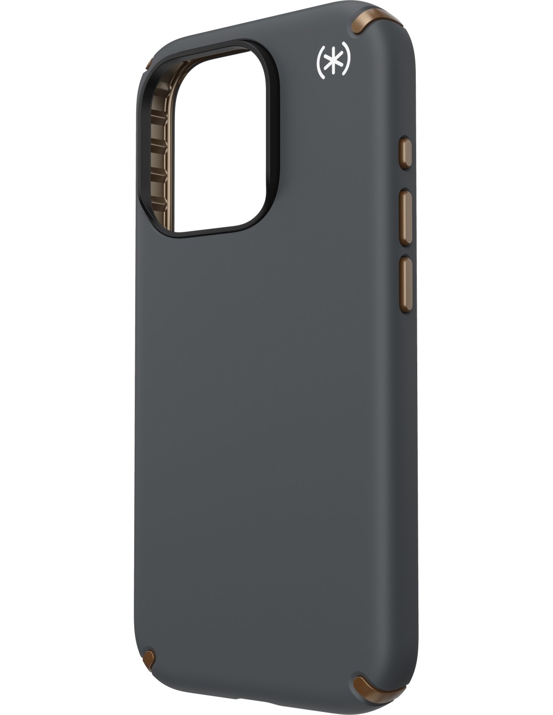 Speck Presidio2 Pro + MS Apple iPhone 15 Pro Charcoal Grey -  with Microban