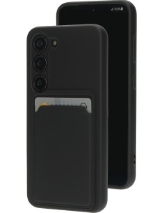 Mobiparts Classic TPU Case with Cardholder Samsung Galaxy S23 Matt Black