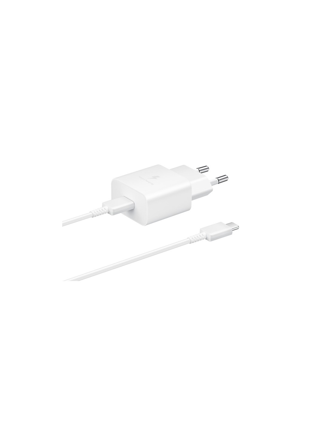 Samsung USB-C Wall Charger 15W PD White incl USB-C to USB-C cable 1m