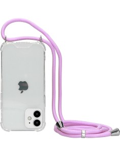 Mobiparts Lanyard Case Apple iPhone 12 Mini Violet Cord