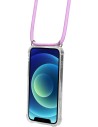 Mobiparts Lanyard Case Apple iPhone 12 Mini Violet Cord