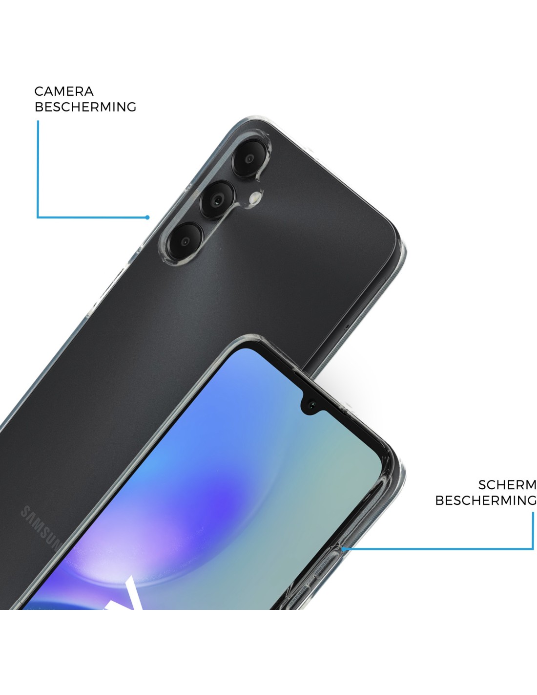 Mobiparts Classic TPU Case Samsung Galaxy A05S Transparent