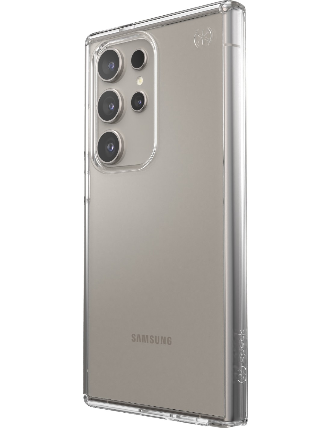 Speck Presidio Perfect Clear Samsung Galaxy S24 Ultra Clear - with Microban
