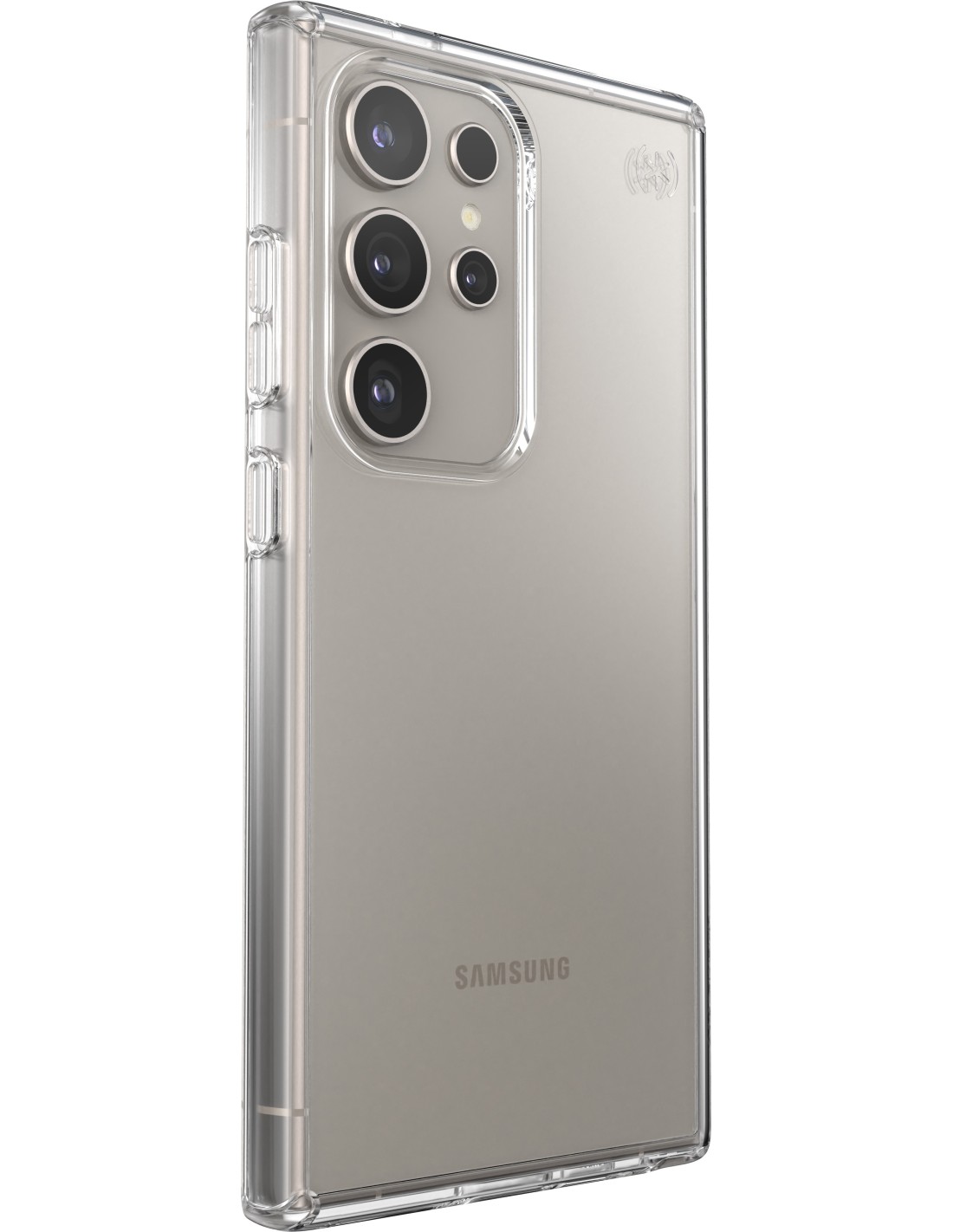 Speck Presidio Perfect Clear Samsung Galaxy S24 Ultra Clear - with Microban