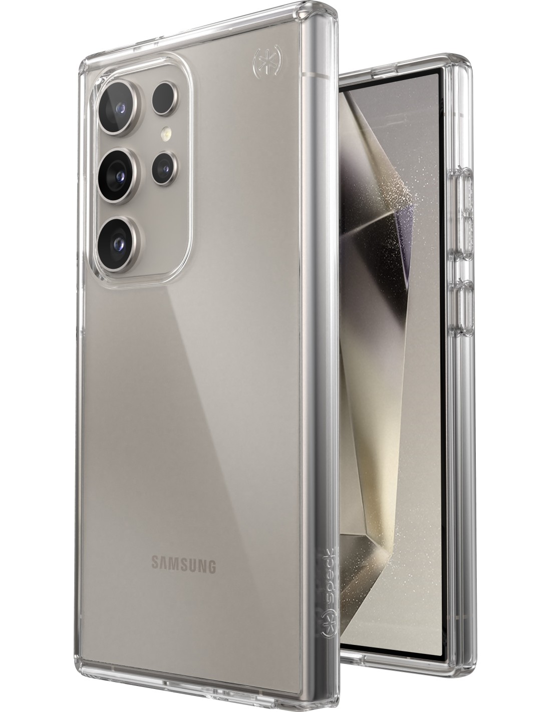 Speck Presidio Perfect Clear Samsung Galaxy S24 Ultra Clear - with Microban