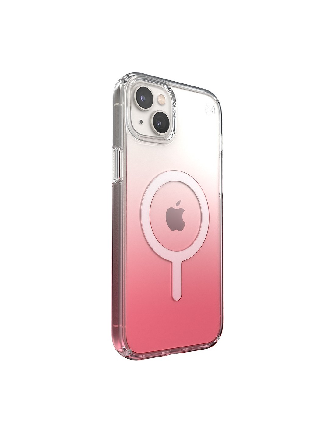 Speck Presidio Perfect Clear Ombre + MS Apple iPhone 14 Plus 15 Plus Vintage Rose - with Microban