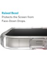 Speck Presidio Perfect Clear Ombre + MS Apple iPhone 14 Plus 15 Plus Vintage Rose - with Microban