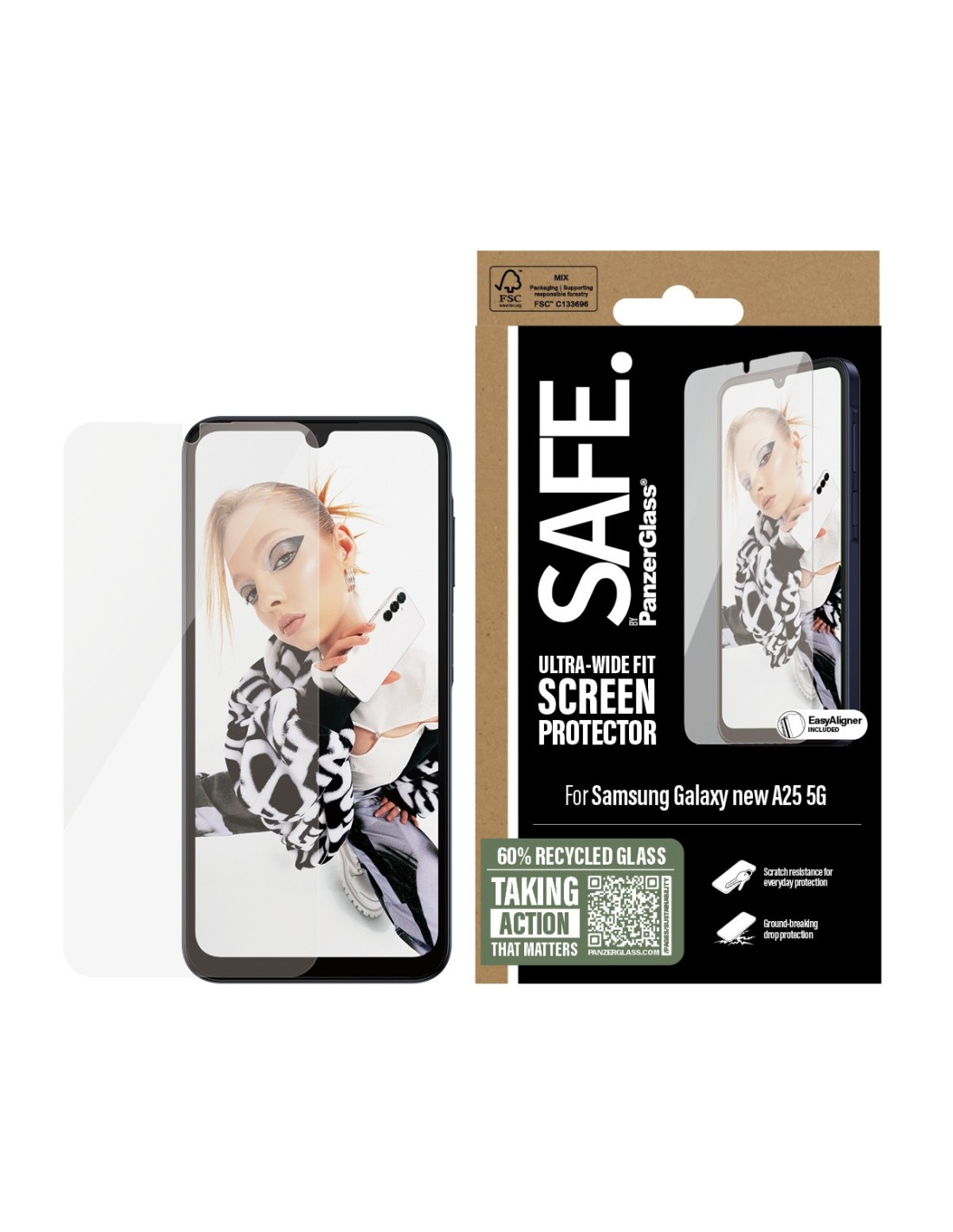 SAFE by Panzerglass Samsung Galaxy A26 - Ultra-Wide-Fit