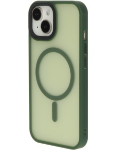 Mobiparts Hardcover Apple iPhone 15 Satin Green (Magsafe Compatible) 2