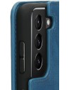 Mobiparts Classic Wallet Case Samsung Galaxy S21 Plus Steel Blue