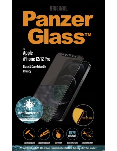 PanzerGlass Apple iPhone 12 12 Pro Black CF Privacy Super+ Glass 2