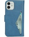 Mobiparts Classic Wallet Case Apple iPhone 12 Mini Steel Blue