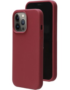 Mobiparts Silicone Cover Apple iPhone 13 Pro Plum Red
