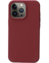 Mobiparts Silicone Cover Apple iPhone 13 Pro Plum Red
