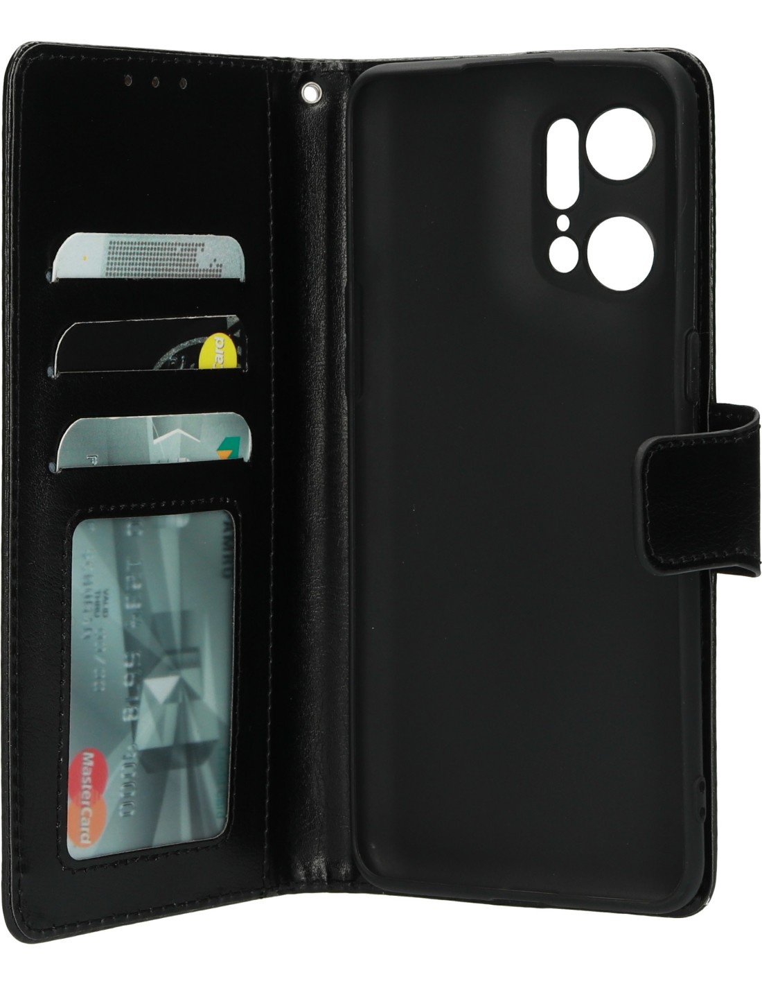 Mobiparts Classic Wallet Case Oppo Find X5 Pro Black