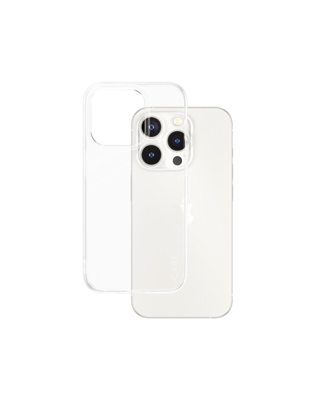CARE by PanzerGlass Fashionable Case Transparent X-Ray Soft Basic iPhone 15 Pro