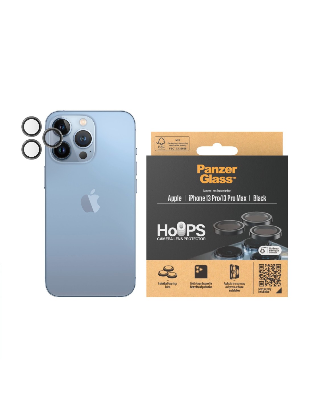 PanzerGlass Hoops Rings Apple iPhone 13 Pro 13 Pro Max