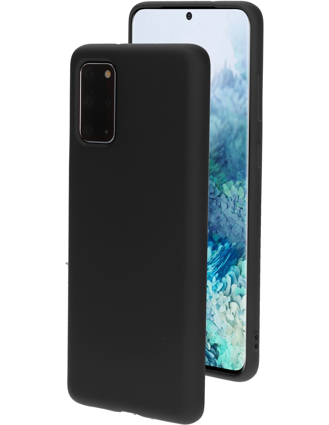 Mobiparts Silicone Cover Samsung Galaxy S20 Plus 4G 5G Black