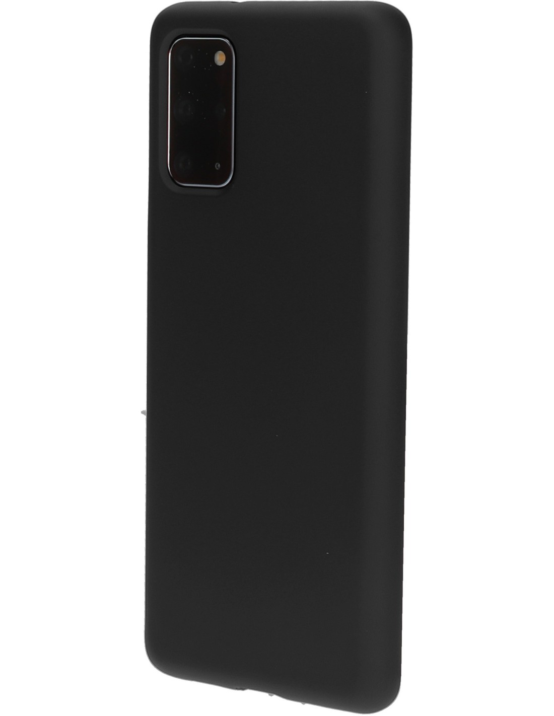 Mobiparts Silicone Cover Samsung Galaxy S20 Plus 4G 5G Black