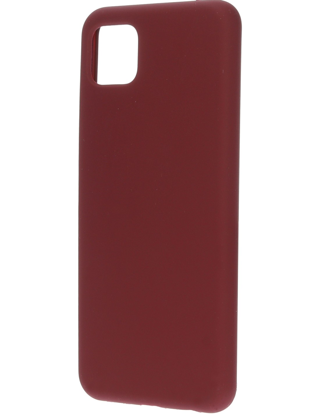 Mobiparts Silicone Cover Samsung Galaxy A22 5G (2021) Plum Red