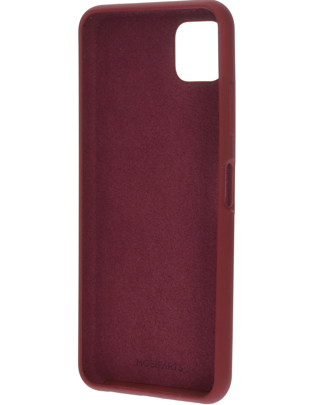 Mobiparts Silicone Cover Samsung Galaxy A22 5G (2021) Plum Red