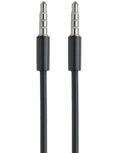 Mobiparts AUX Cable 3.5 mm to 3.5 mm Black (1 meter)